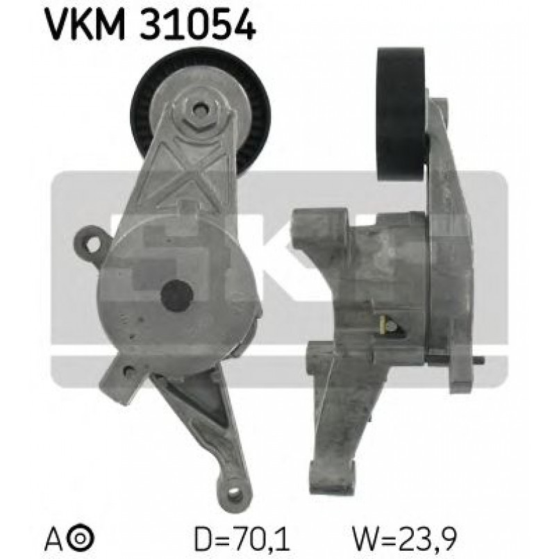 VKM 31054 SKF Натягувач поліклинового ременя
